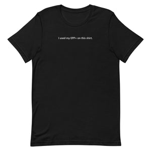 I used my EPP+ on this shirt.
