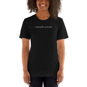 I used my EPP+ on this shirt.