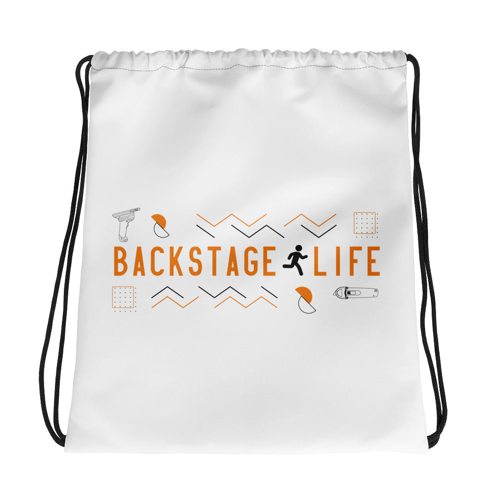 Drawstring Bag: Backstage Life II