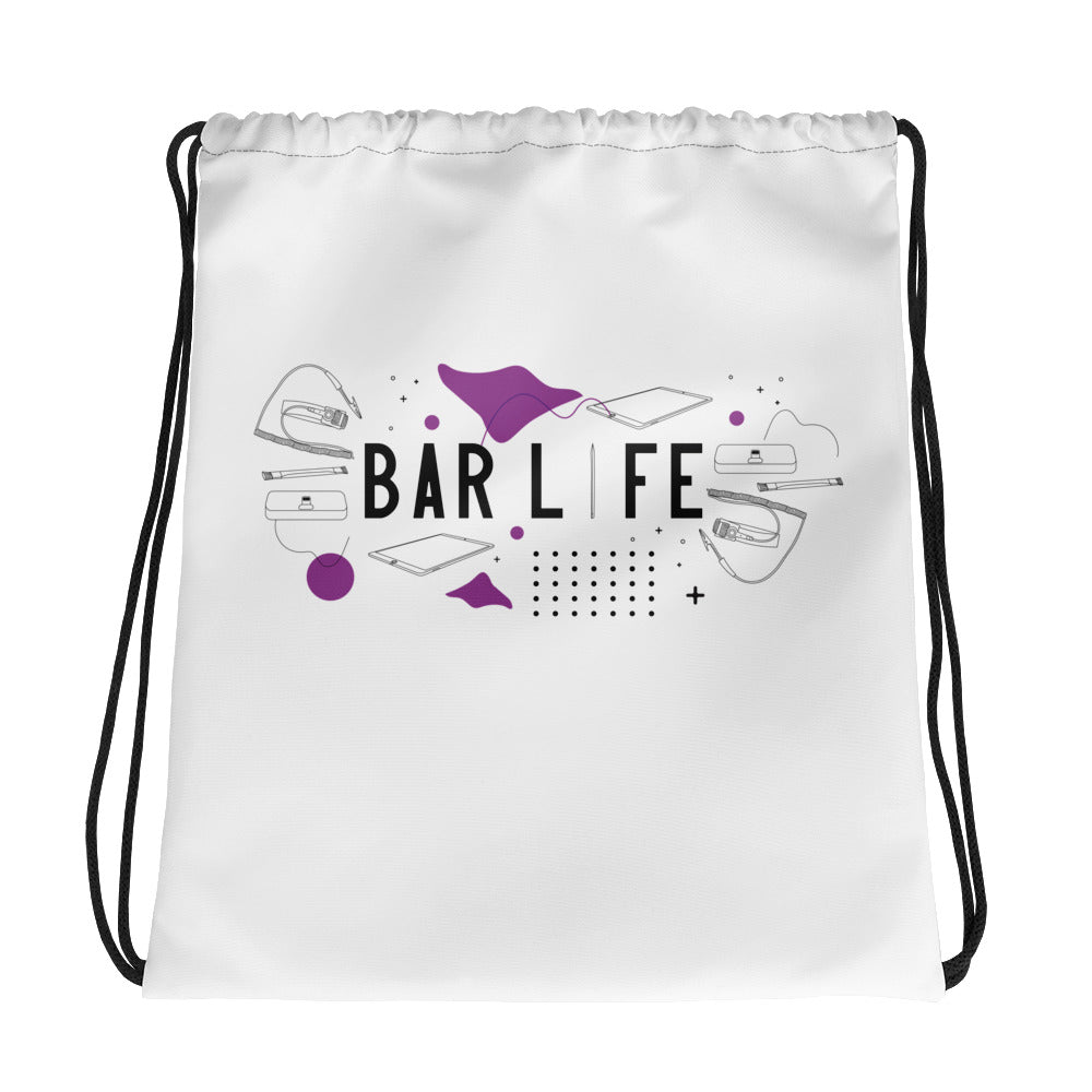 Drawstring Bag: Bar Life