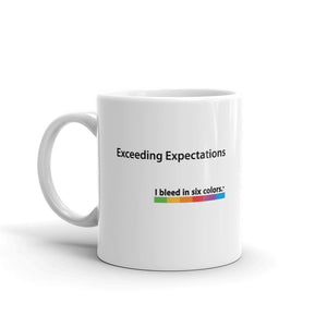 Mug: Exceeding Expectations