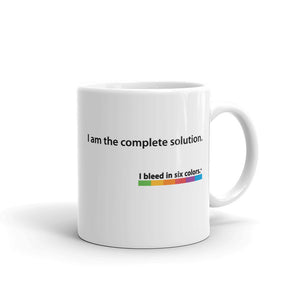 Mug: I am the complete solution.